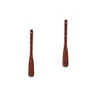 2 Pieces Red Shoehorn Ke Travel Long Handle For Seniors
