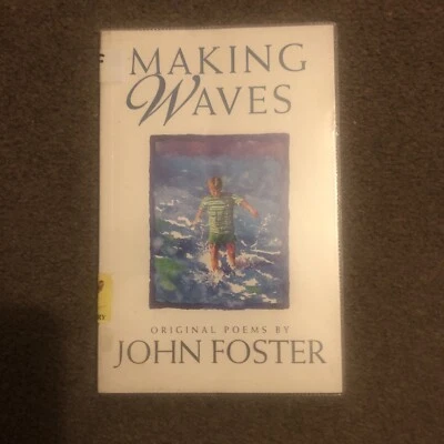 📕MAKING WAVES: ORIGINAL POEMS Foster, John., Used; Very Good Book. See Pictures - Image 1 of 4