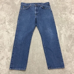 Lee Riders Vintage Men's Denim Straight Jeans Size 38x30 Union Made in the USA - Picture 1 of 15