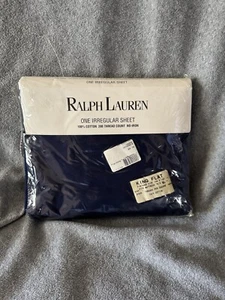 Ralph Lauren Home Collection One Irregular King Flat Sheet 200 TC Made in USA - Picture 1 of 9