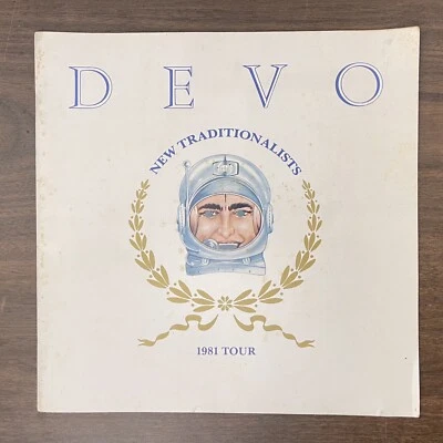 1981 Devo The New Traditionalists Tour Program With Intact Cutouts - Image 1 of 4