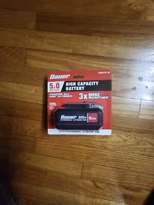 Bauer (1907C-B) Lithium-Ion Battery 20V Hyper max 5.0 Amp Hour High Capacity NEW - Picture 1 of 1