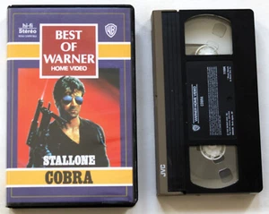 Cobra / Sylvester Stallone / VHS / PAL / 1986 / Version française - Photo 1/2
