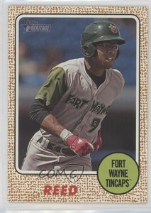 2017 Topps Heritage Minor League Edition First Name Omission Buddy Reed #12