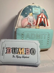 Dumbo Admit One mini backpack with matching wallet BN w/tags - Picture 1 of 8