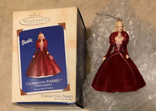 Hallmark Barbie in Red Dress Celebration Keepsake Ornament Special Edit NEW 2002