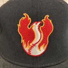 VTG NEW ERA PHOENIX FIREBIRDS MINOR LEAGUE BASEBALL CAP WOOL USA MADE 7 3/8