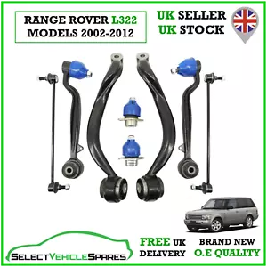 NEW RANGE ROVER L322 DRIVERS & PASSENGER FRONT SUSPENSION ARM SET 2002-2012 - Picture 1 of 2