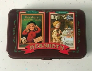 HERSHEY'S CHOCOLATE 1997 Limited Edition Sammlerdose - 2 Spielkarten Decks - Bild 1 von 8
