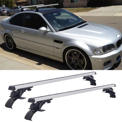 48" Car Silver Top Roof Rack Cross Bar Aluminum For Scion xB Base Wagon 4-Door Foto 1 de 4