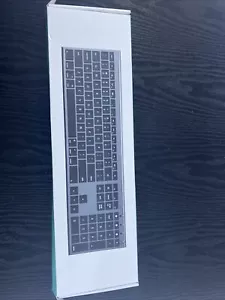 Multi-Device Keyboard for Mac OS/ iOS/ iPad OS, Jelly Comb Bluetooth Keyboard... - Picture 1 of 11