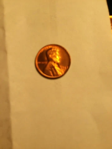 bu 1953 d Lincoln wheat cent die break error Cover