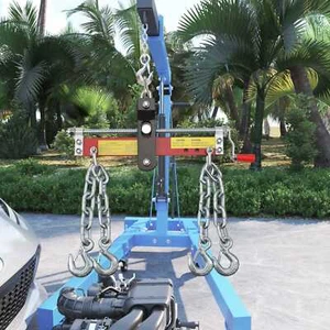 900kg Balancierer Positionierer Werkstattkran Motorkran Hebekran für Motoren Rot - Bild 1 von 15
