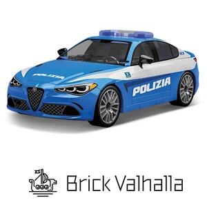 Cobi - 24606 - Alfa Romeo Giulia Quadrifoglio Polizia - Neu - Bild 1 von 3