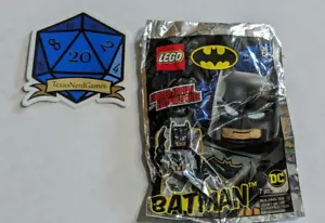 x1 Batman Foil Pack Minifigura 211901 Limited Lego Batman Magazine Promo Edición 1 - Imagen 1 de 3