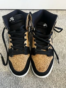 Size 11 - Nike SB Dunk High Premium Cork 2015 - Picture 1 of 8