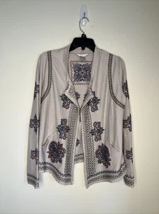 Christopher & Banks Women's S Long Sleeve Open Front Jacket W/Pockets - Picture 1 of 11