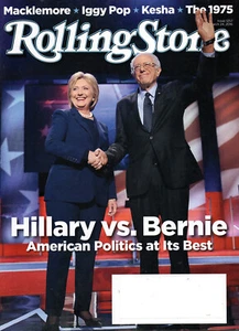 ROLING STONE March 24 2016 Hillary Clinton Bernie Sanders Macklemore Kesha Ke$ha - Picture 1 of 3