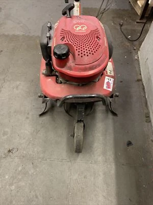Honda F220 21" Roto Tiller Lawn Garden Cultivator Mid Tine Gas Rototiller  Used - Image 1 of 4