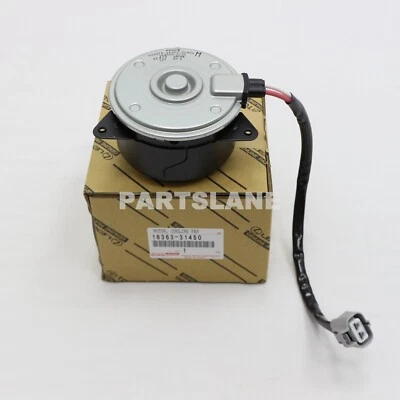 Motor ventilador de refrigeración izquierdo genuino Lexus RX350 RX350L RX450h RX450hL OEM 16363-31450 Foto 1 de 3