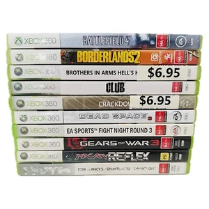 Xbox 360 Games - 10 Games Bundle Lot. Tested, Working. G-VGC. - Picture 1 of 5