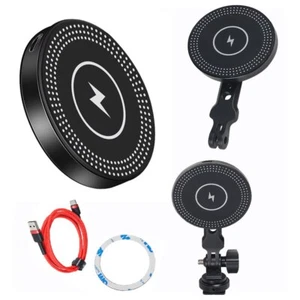 Magnetic Wireless Charger 10W Phone Holder Stand 1/4 ARRI Mount for iPhone - Picture 1 of 11