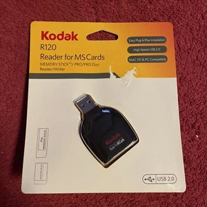 NEW Kodak R120 Reader For Memory Stick/ PRO / PRO Duo /Mac/PC Compatible MS Card - Picture 1 of 9