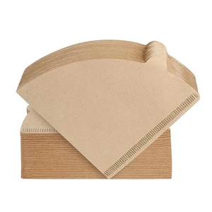50/100/200 Stück Ungebleicht Kaffee Filter Papier Tropf Kaffeemaschine Espressomaschine - Bild 1 von 15