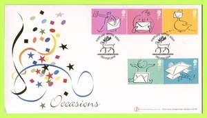 G.B. 2004 Occasions set on Buckingham First Day Cover, Hythe Kent - Picture 1 of 1