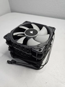 3-PACK Corsair ML120 Case Fan 120mm PWM Magnetic Levitation Fan 31-004754 - Photo 1/5