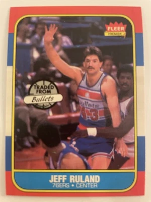 Fleer Jeff Ruland 1986 #96 Foto 1 de 2