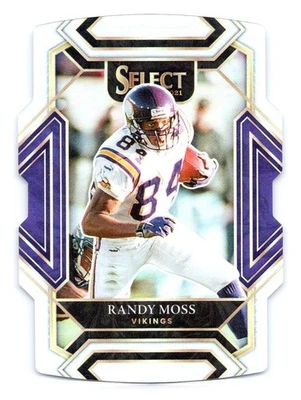Randy Moss 2021 Panini Select #237 True Silver Die Cut - Image 1 of 2