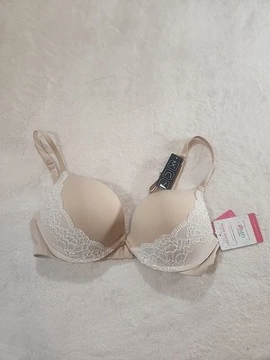 Sutiã Essential Bodywear Piper Push-Up, estilo #8518.  Nude Novo com etiquetas - Imagem 1 de 4