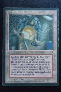 Magic The Gathering MTG DWARVEN HOLD Fallen Empires MP Moderately Played - Picture 1 of 2
