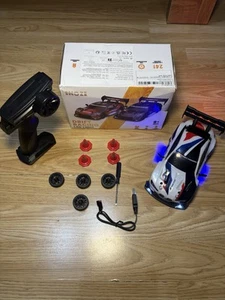Voiture Télécommandée Enfants Voiture RC Drift Grande Vitesse 2.4G, Passe-Partou - Picture 1 of 5