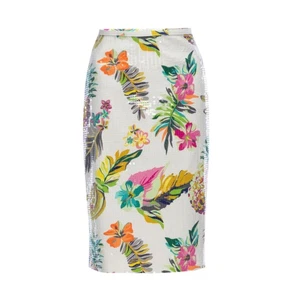 Le Superbe Supershine Pencil Skirt in Tropical Cali Shine - Bild 1 von 9