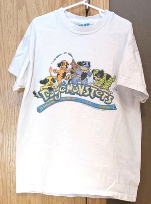 CAMISETA PARODIA POKEMON DOGEMONSTERS LITTLE BIG DOGS 1999 VINTAGE JÓVENES NIÑOS 8/10 Foto 1 de 4