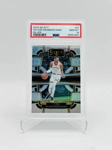 2023 Panini Select - Victor Wembanyama - Silver Prizm PSA 10 Rookie RC - Picture 1 of 2