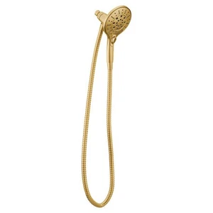 MOEN 3662EPBG Engage 6-Spray Handheld Shower Head 1.75 GPM in Brushed Gold - Picture 1 of 6