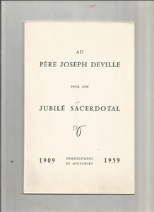 Au père Joseph Deville pour son jubilé sacerdotal - Bild 1 von 1