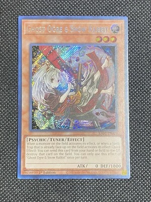 YuGiOh! - Ghost Ogre & Snow Rabbit RA02-EN009 Secret Rare 1st Edition Near Mint - Image 1 of 2