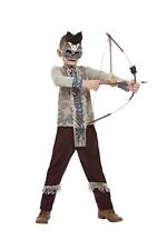 Smiffys Dark Spirit Warrior Costume, Grey (Size S)