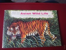 ASIAN WILD LIFE   Brooke Bond EMPTY Album, PRICE SIXPENCE . C1962