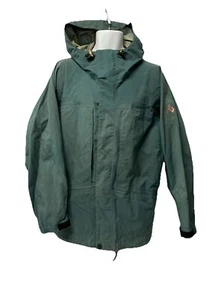 Burton AK Dry Ride Snowboard Ski Lined Men’s Jacket Green Hooded Large W4 - Picture 1 of 15