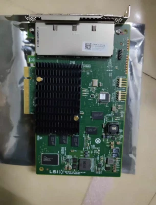 LSI 9201-16e 6Gbps 16-lane external SAS HBA P20 IT Mode ZFS FreeNAS unRAID - Image 1 of 4