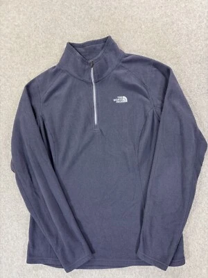 The North Face 1/2 Zip Fleece Pullover (Women's Large) Purple - Image 1 of 4