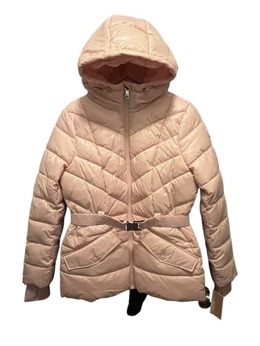 Michael Kors Cappotto Donna con Cintura Blush Taglia S M NUOVO CON ETICHETTE