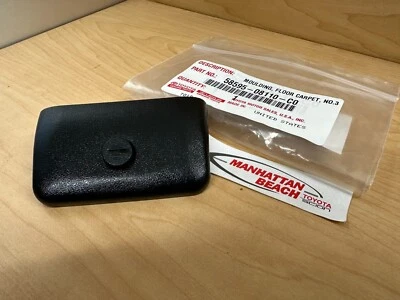 2021-2025 SIENNA FLOOR SLIDING SEAT RAIL END COVER GENUINE TOYOTA 58595-08110-C0 - Image 1 of 4