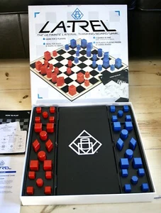 RARE LA-TREL THE ULTIMATE LATERAL THINKING BOARD GAME 1995 MILLENIUM 2 GAMES - Picture 1 of 12
