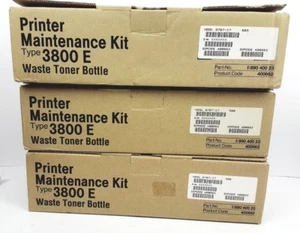 Ricoh 400662 G767-17 Printer Maintenance Kit Type 3800 E Waste Toner Bottle Lot3 - Picture 1 of 8